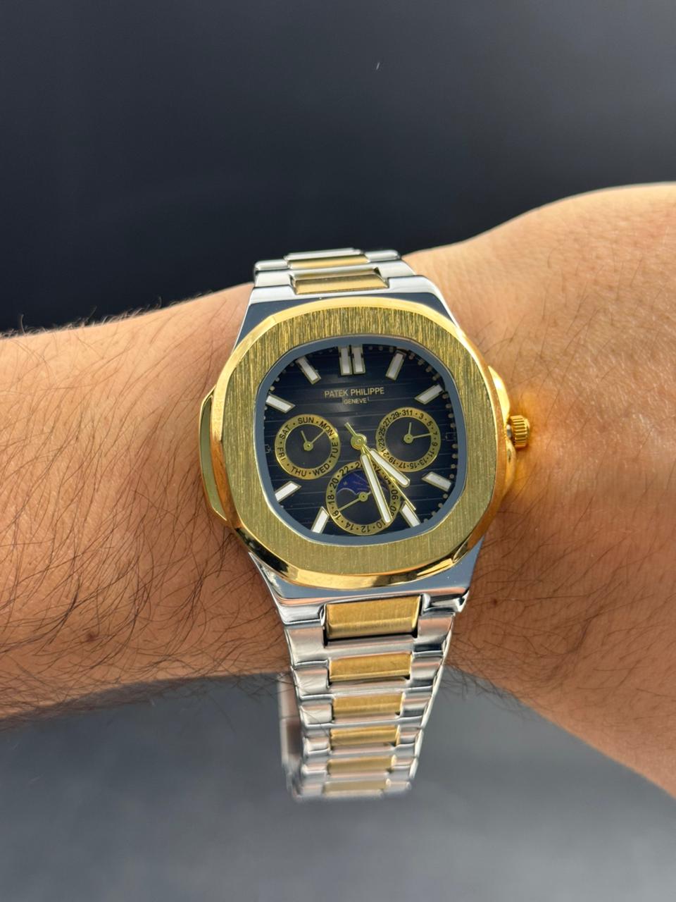 Ptk Funcional Bicolor Dorado Tablero Negro Dorado