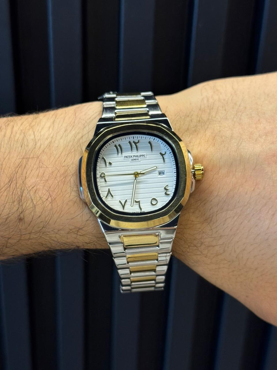 Ptk Arabe Bicolor Dorado Tablero Blanco