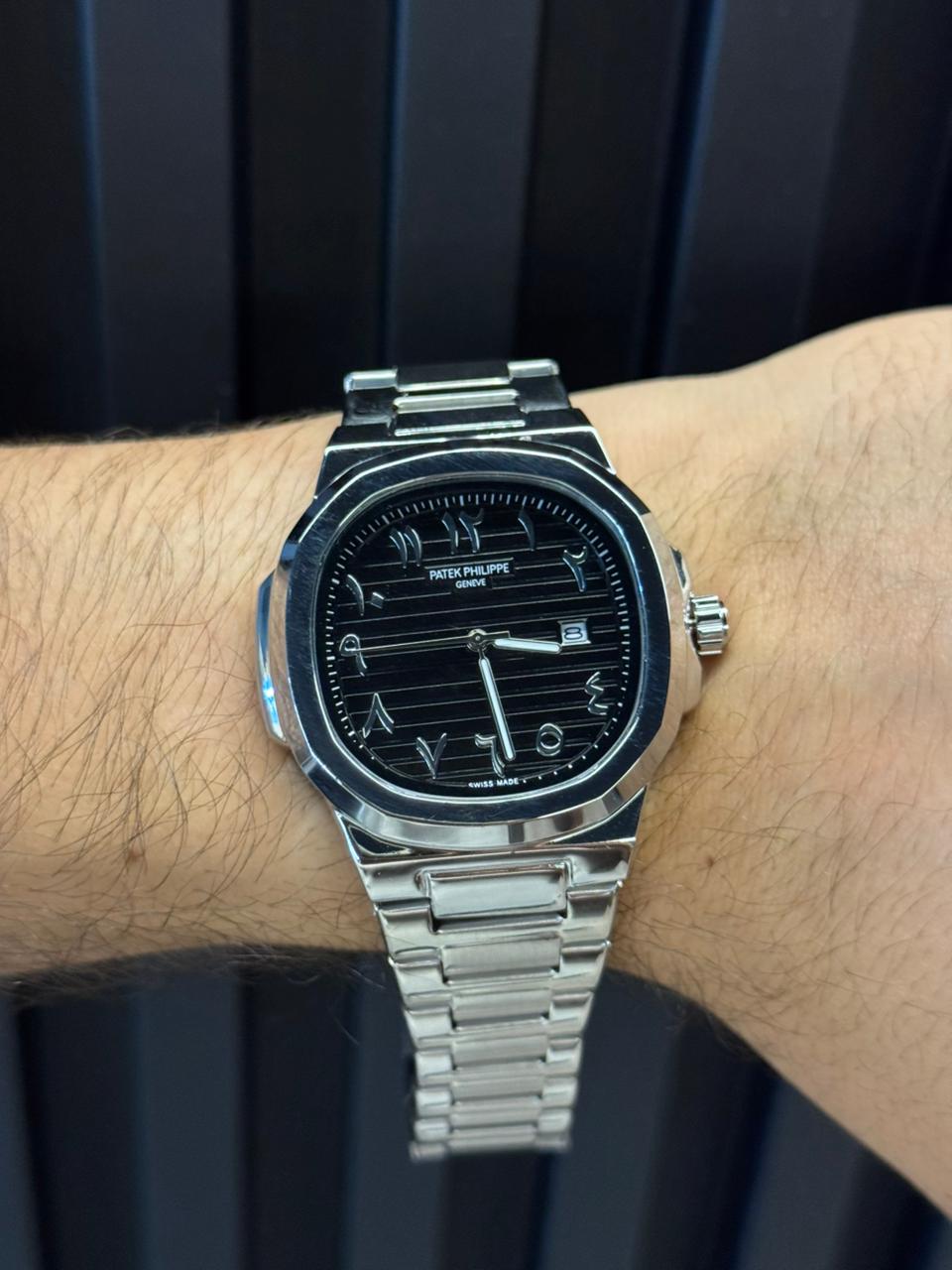 Ptk Arabe Plateado Tablero Negro