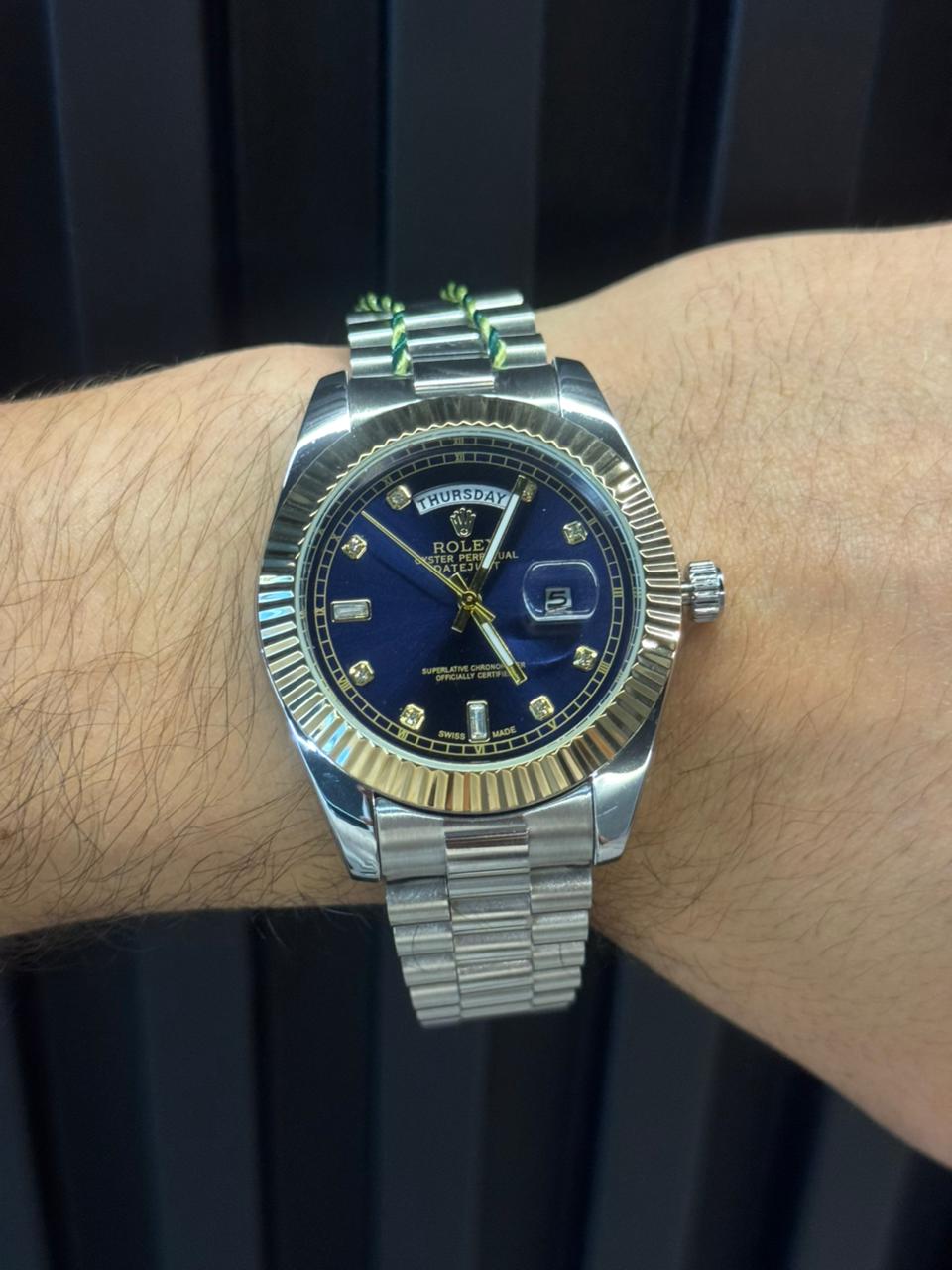 Rlx Diamond 2026 Plateado Tablero Azul Dorado