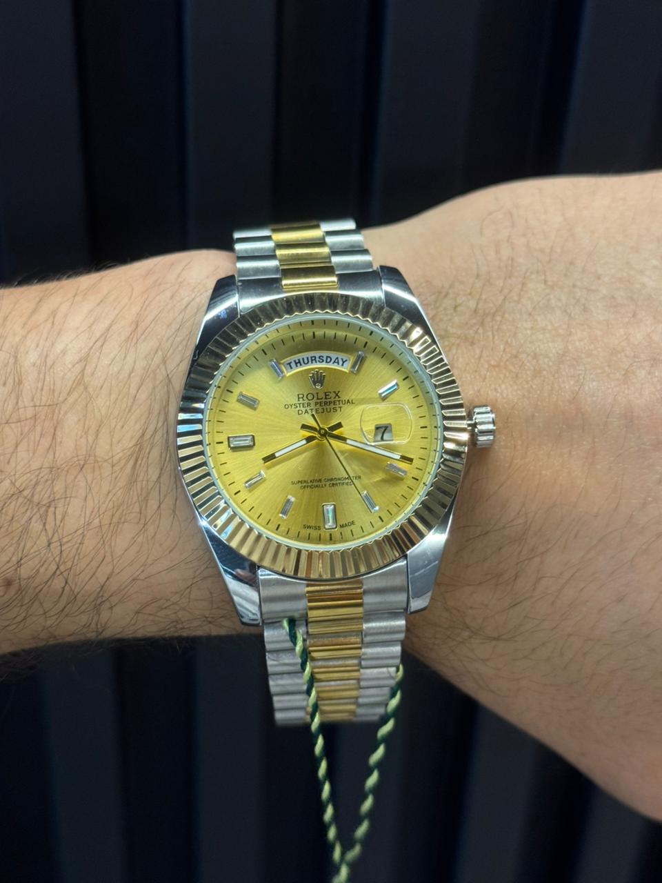 Rlx RSP Bicolor Dorado Tablero Dorado