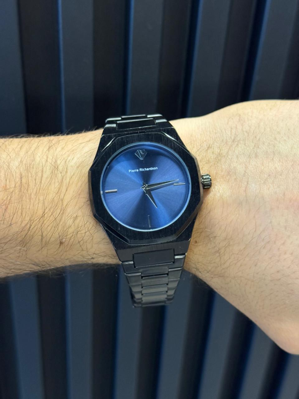 Prr Richrdson Negro Tablero Azul