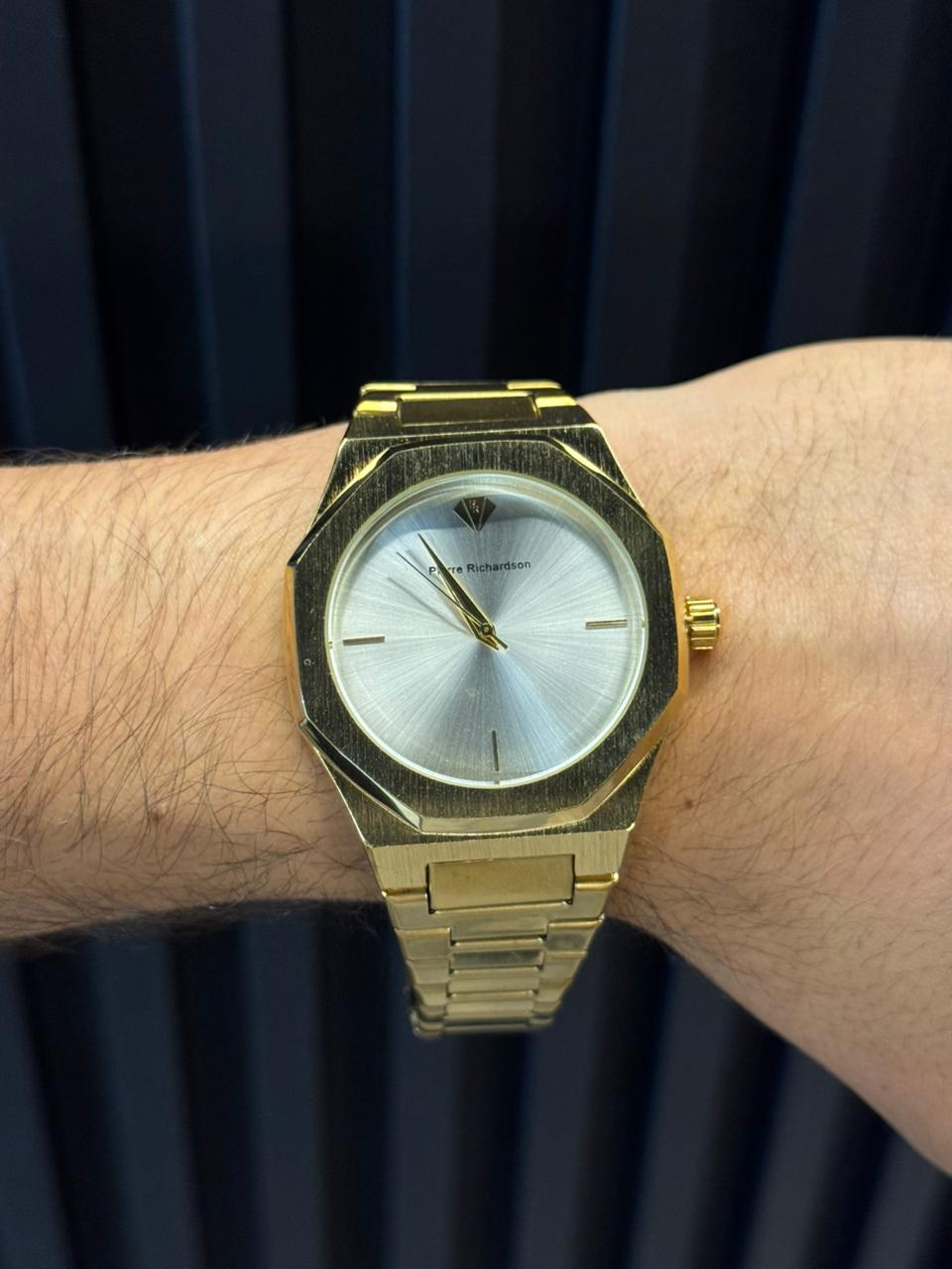 Prr Rchrdson Dorado Tablero Plateado