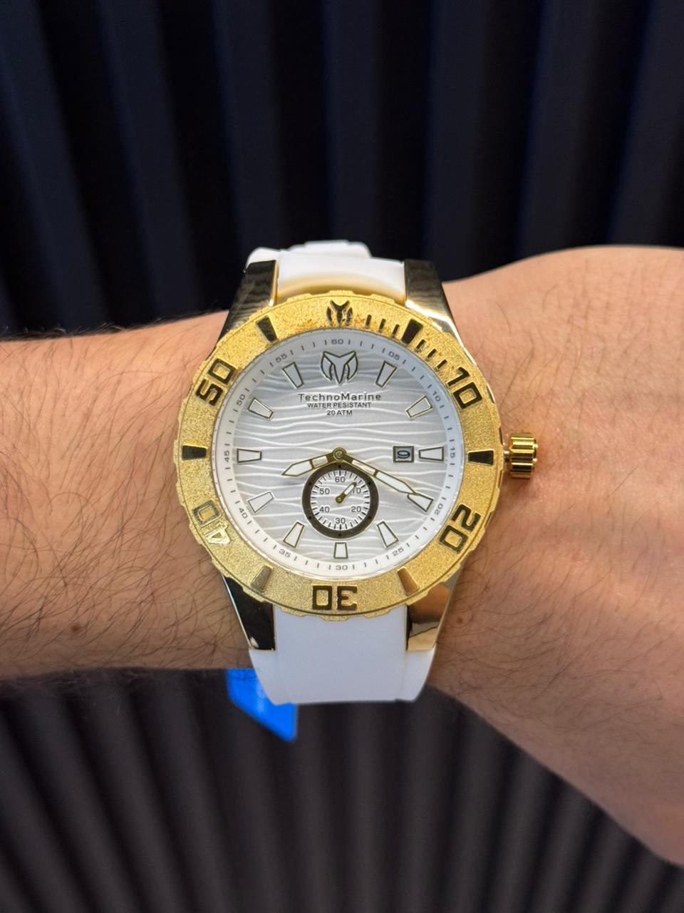 Tchrmn New 2026 Goma Blanca Tablero Blanco Dorado