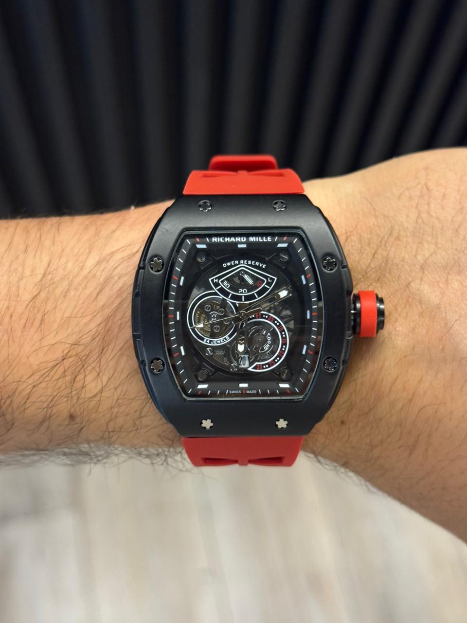 Rchrd Mll New Goma Roja Tablero Negro