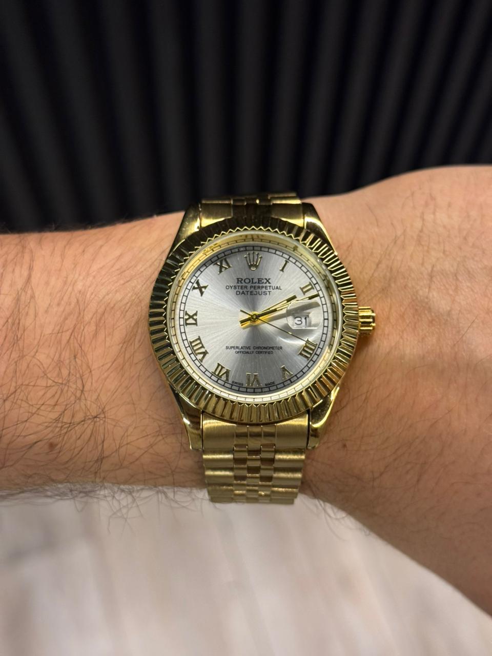 Rlx President Roman Dorado Tablero Plateado