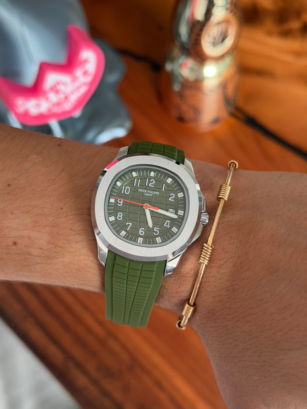 Ptk 2026 Goma Verde Tablero Verde Plateado
