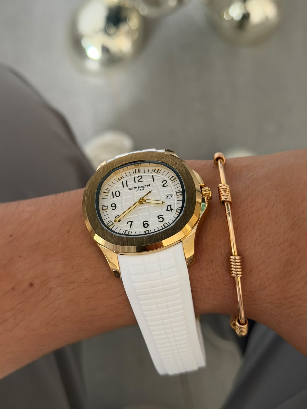 Ptk 2026 Goma Blanca Tablero Blanco Dorado