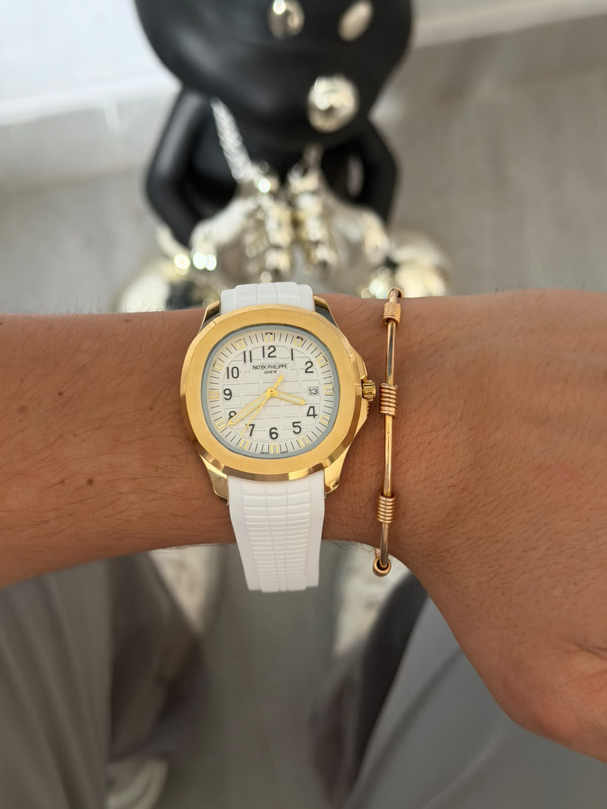 Ptk 2026 Goma Blanca Tablero Blanco Dorado