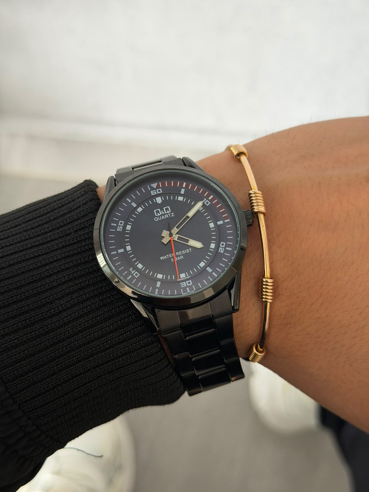 QYQ Q09 Negro Tablero Azul
