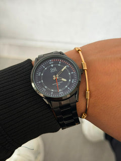 QYQ Q09 Negro Tablero Azul
