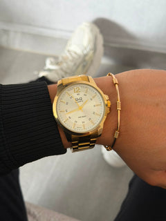 QYQ Q10 Dorado Tablero Blanco