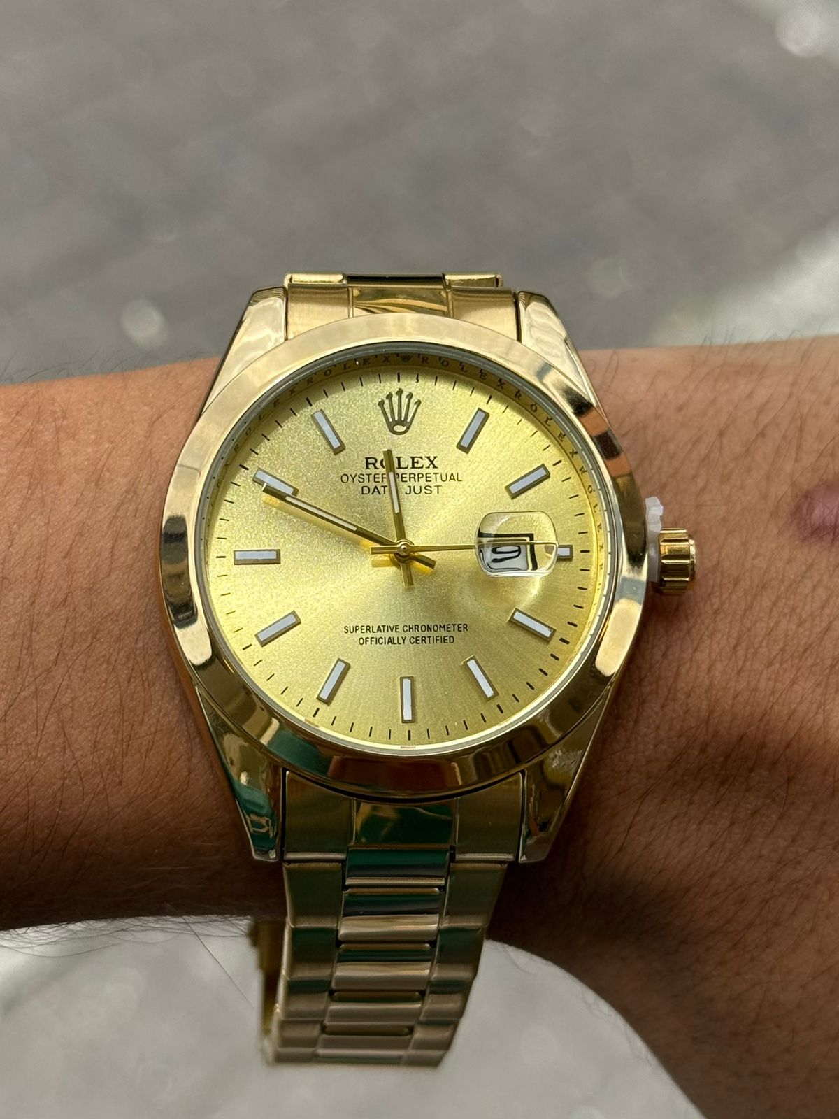 Rlx Pulido Dorado Tablero Dorado