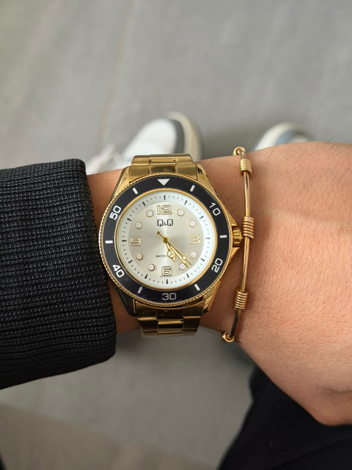 QYQ Apolo Dorado Tablero Plateado Negro