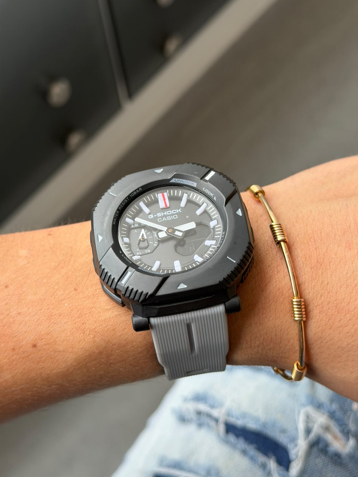 G-shck 066 Gris Tablero Negro