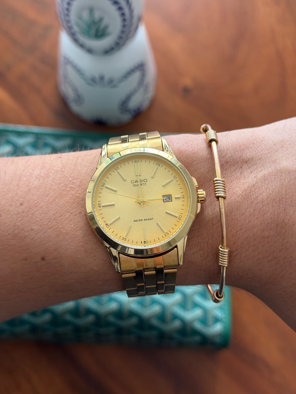 Cso Clasico Dorado Tablero Dorado