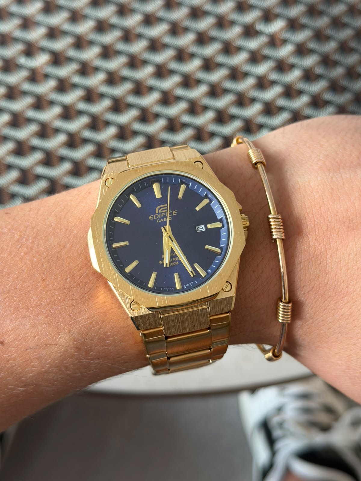 Cso Edfc 25  Dorado Tablero Azul