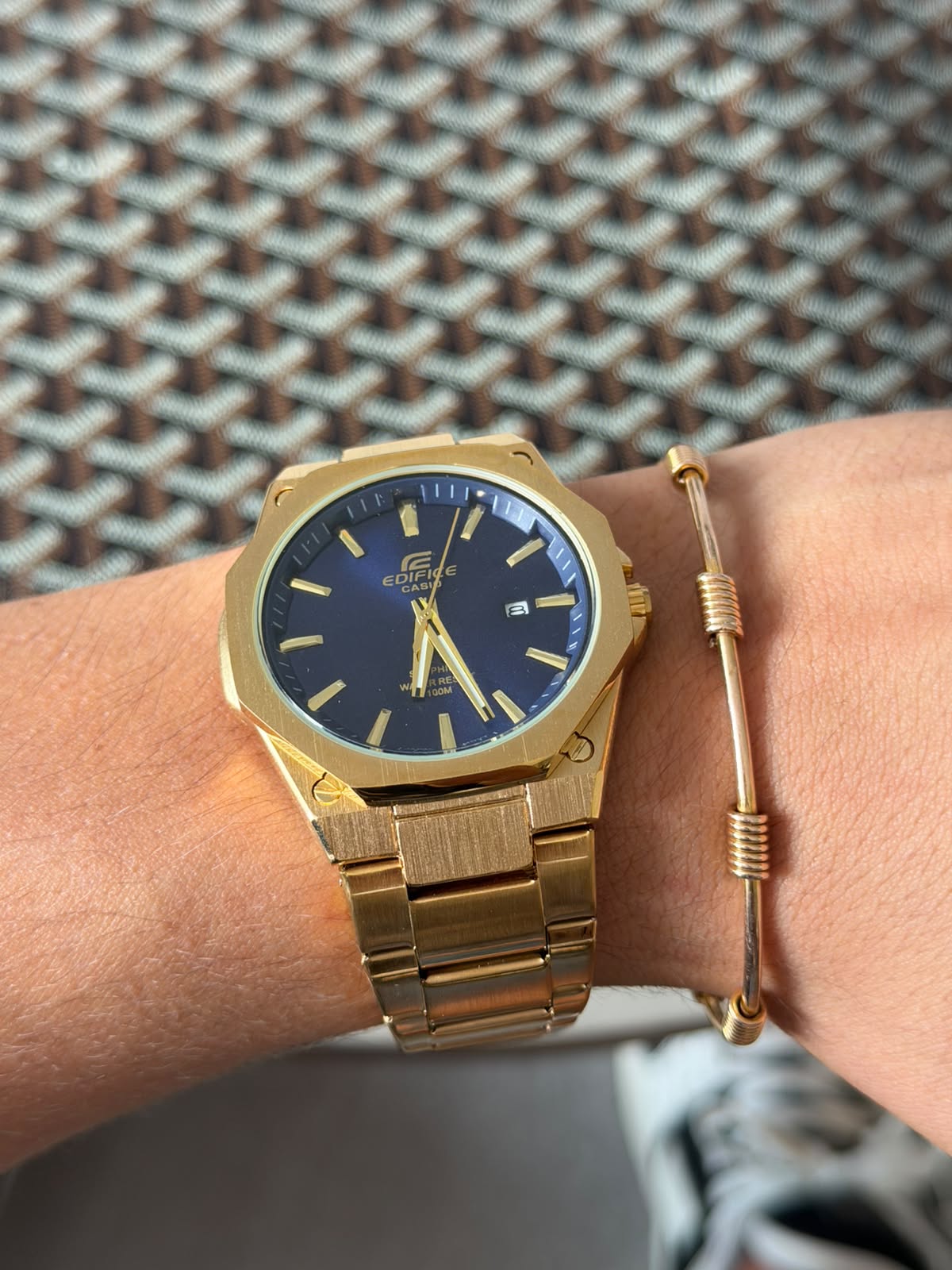 Cso Edfc 25  Dorado Tablero Azul