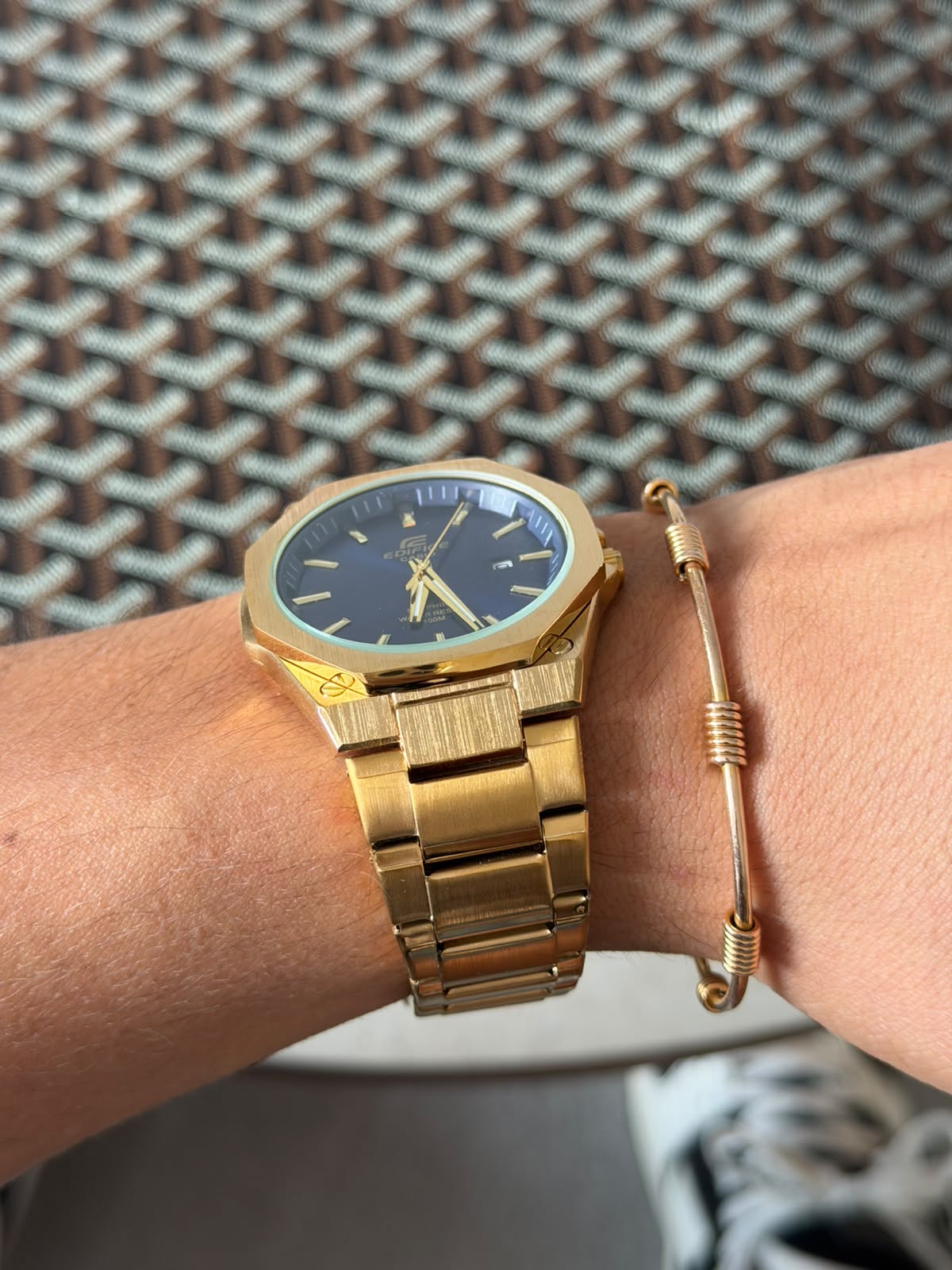 Cso Edfc 25  Dorado Tablero Azul