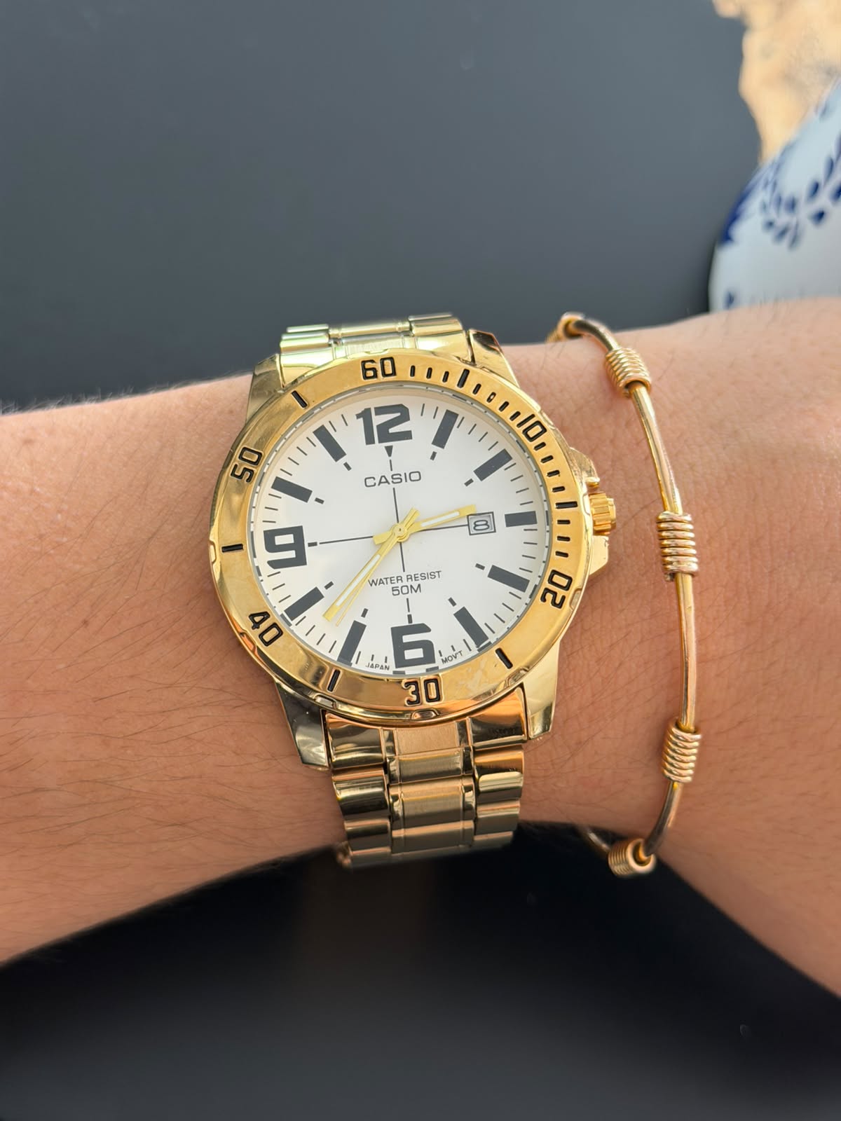 Cso M50 Dorado Tablero Blanco