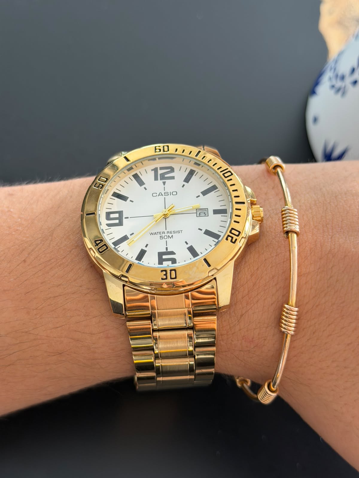 Cso M50 Dorado Tablero Blanco