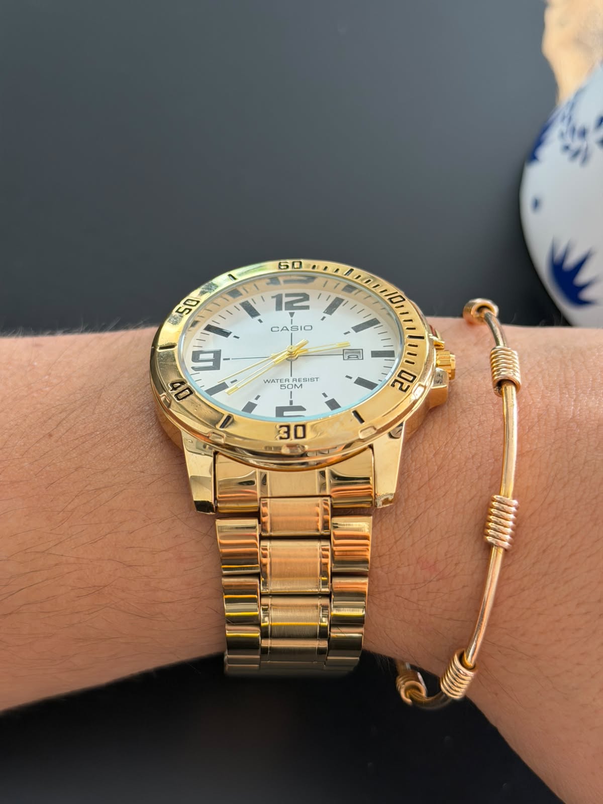Cso M50 Dorado Tablero Blanco