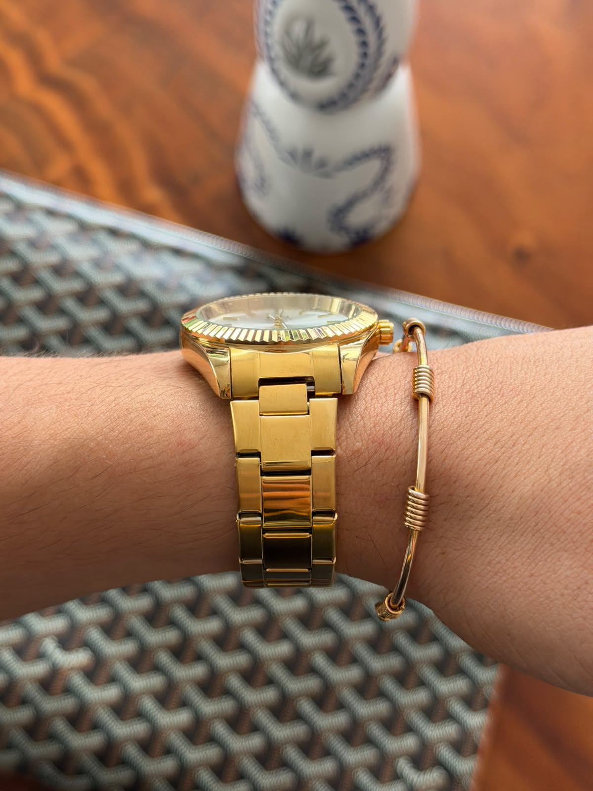 QYQ B95 Dorado Tablero Plateado