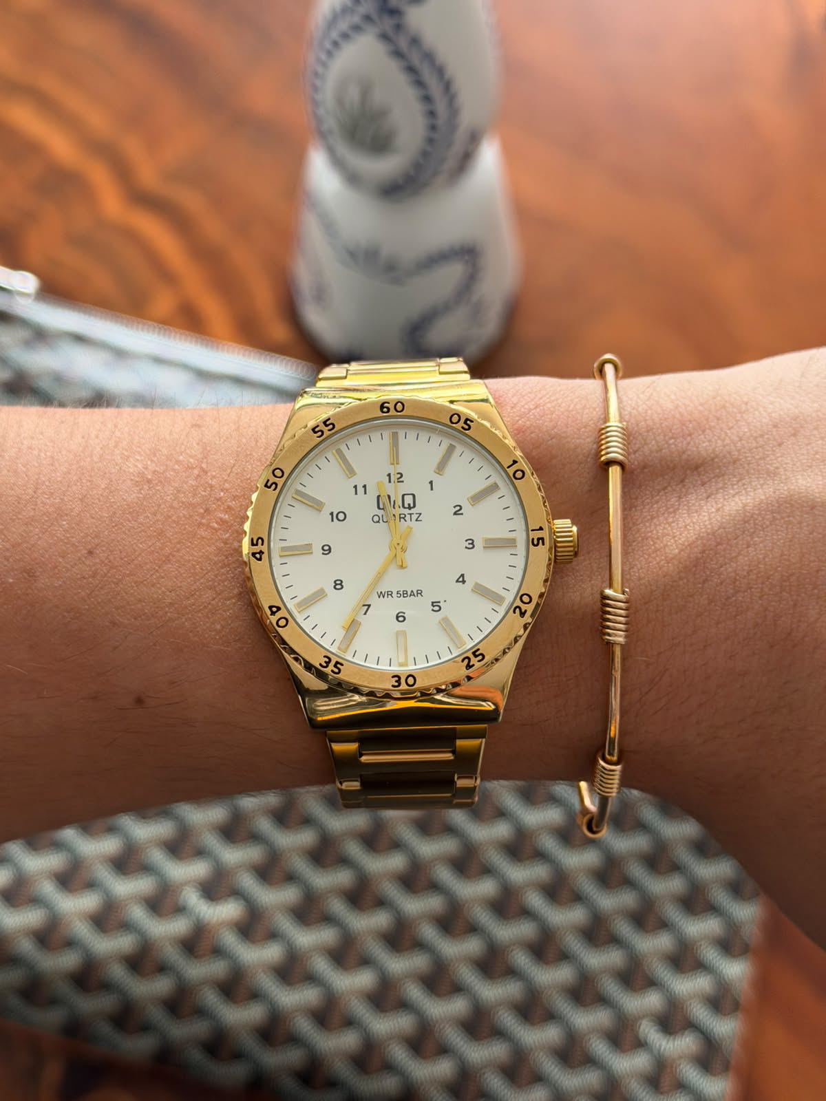 QYQ A08 Dorado Tablero Plateado