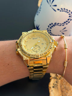 Mlc Buzo Dorado Tablero Dorado