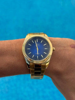 QYQ B95 Dorado Tablero Azul