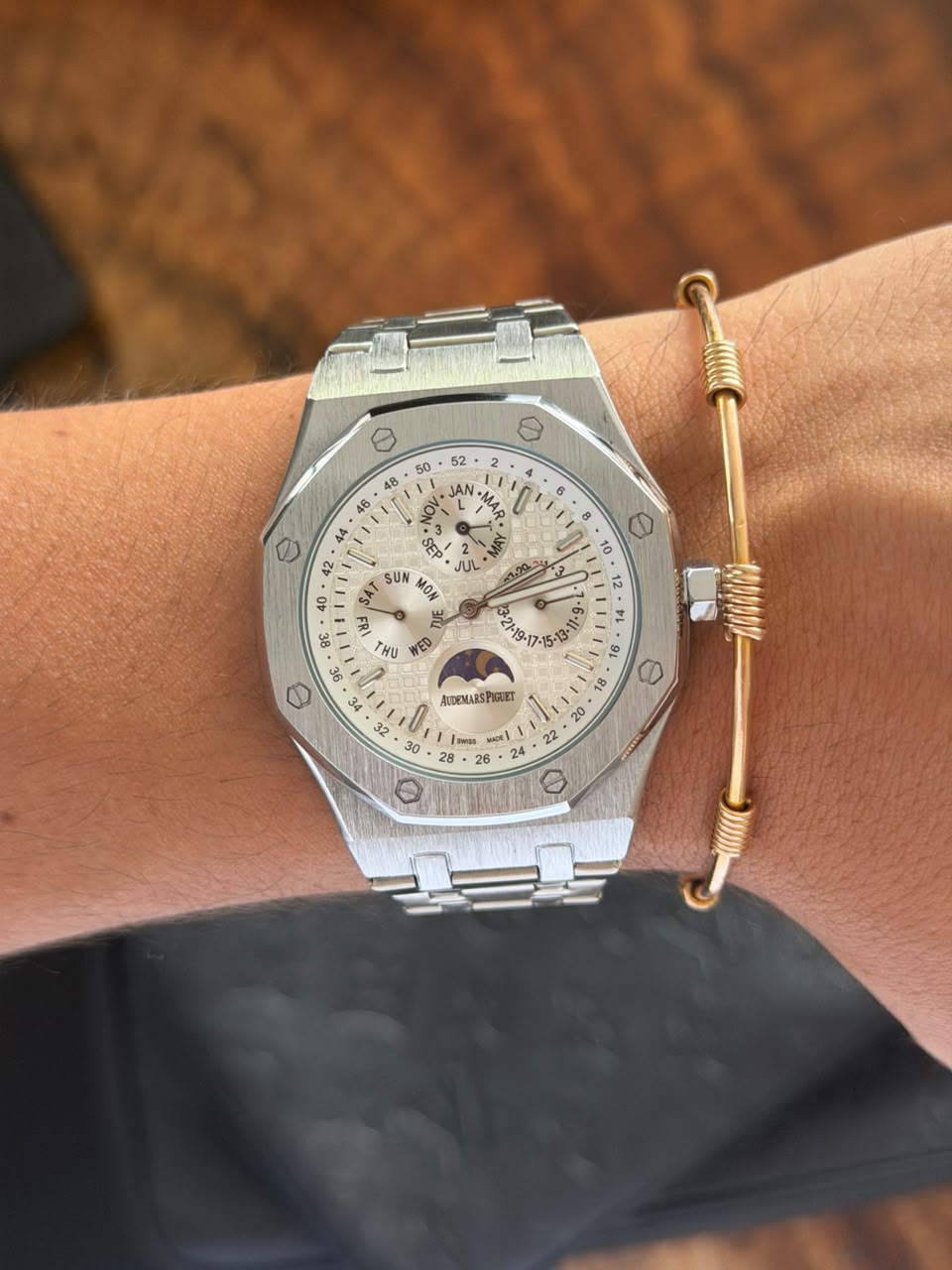 Admrs Royal Plateado Tablero Plateado