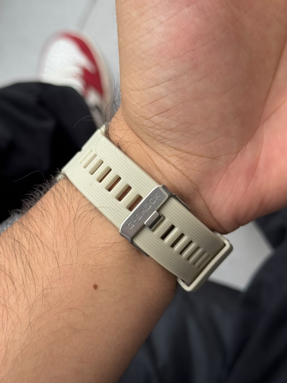 G-shck 066 Beige Tablero Negro Beige
