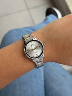 QYQ Mujer QB57 Plateado Tablero Plateado