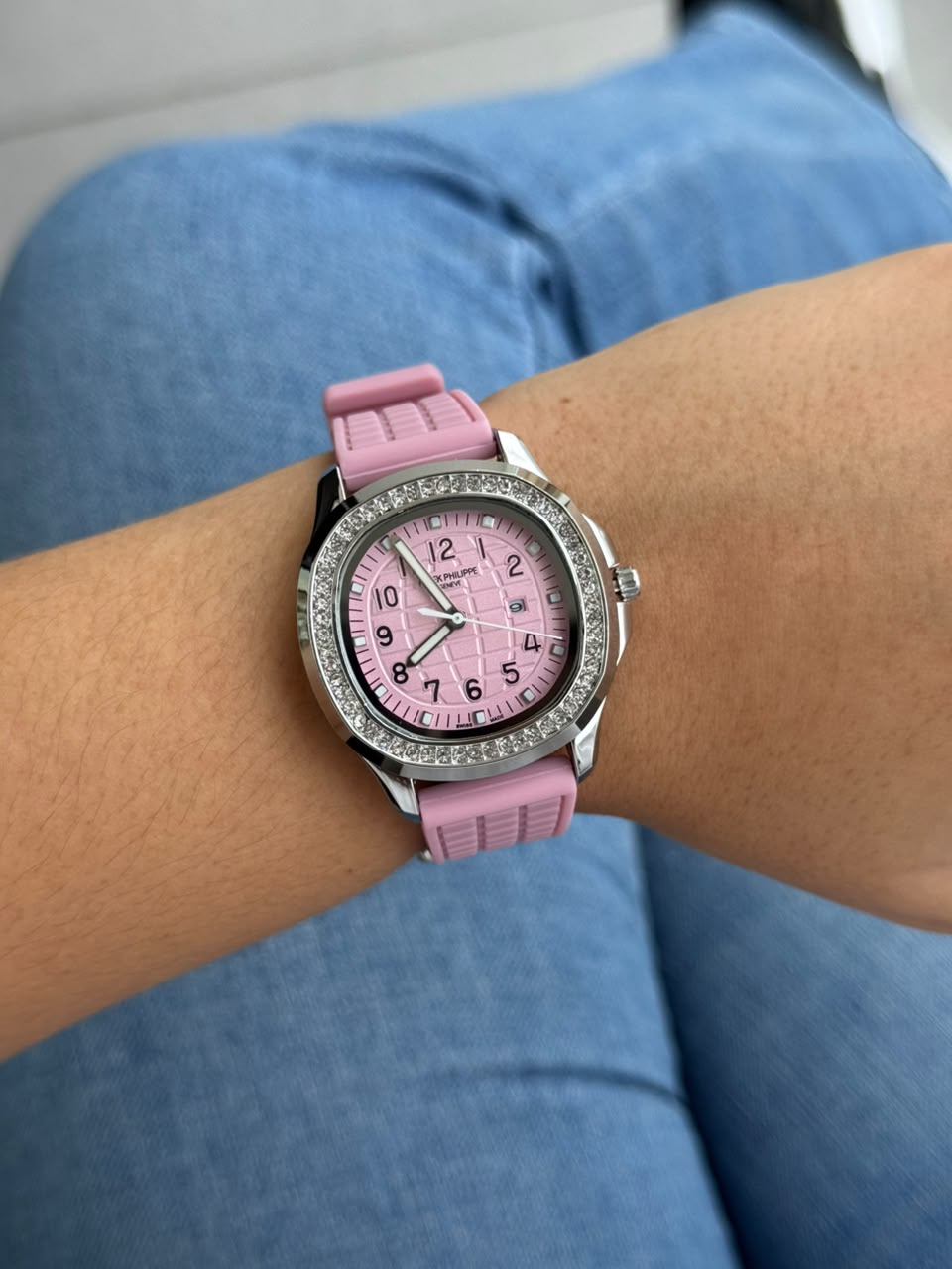 Ptk Mujer Circones 2026 Goma Rosa Tablero Rosa Plateado