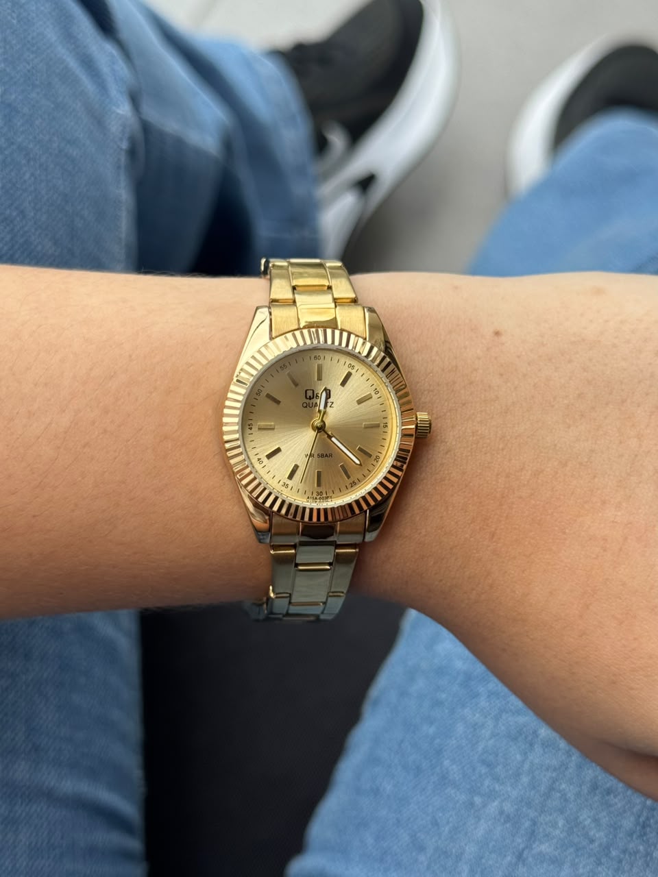 QYQ Mujer B95 Dorado Tablero Dorado