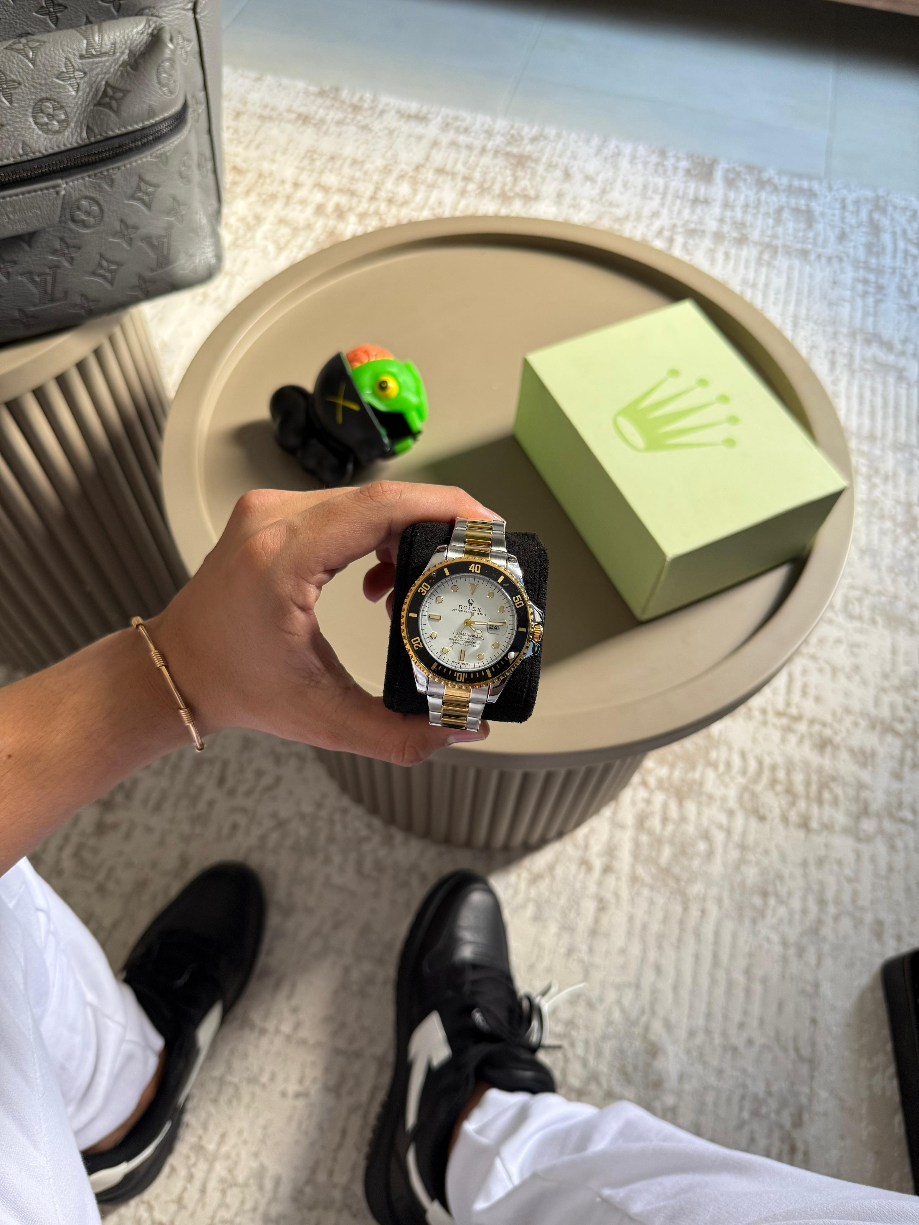 Rlx Submariner New Bicolor Tablero Blanco