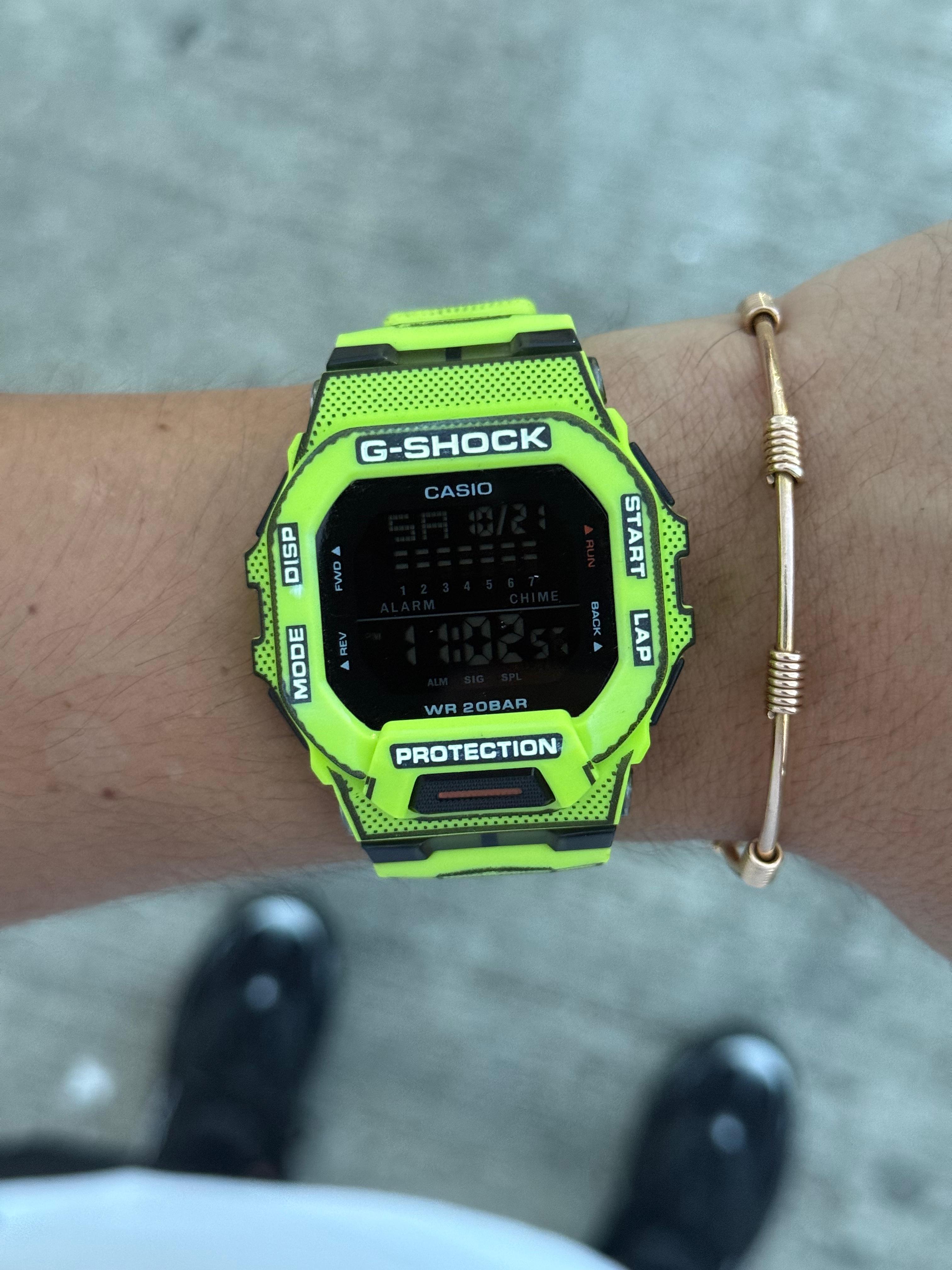 G-Shck GBD Verde Tablero Negro- Verde