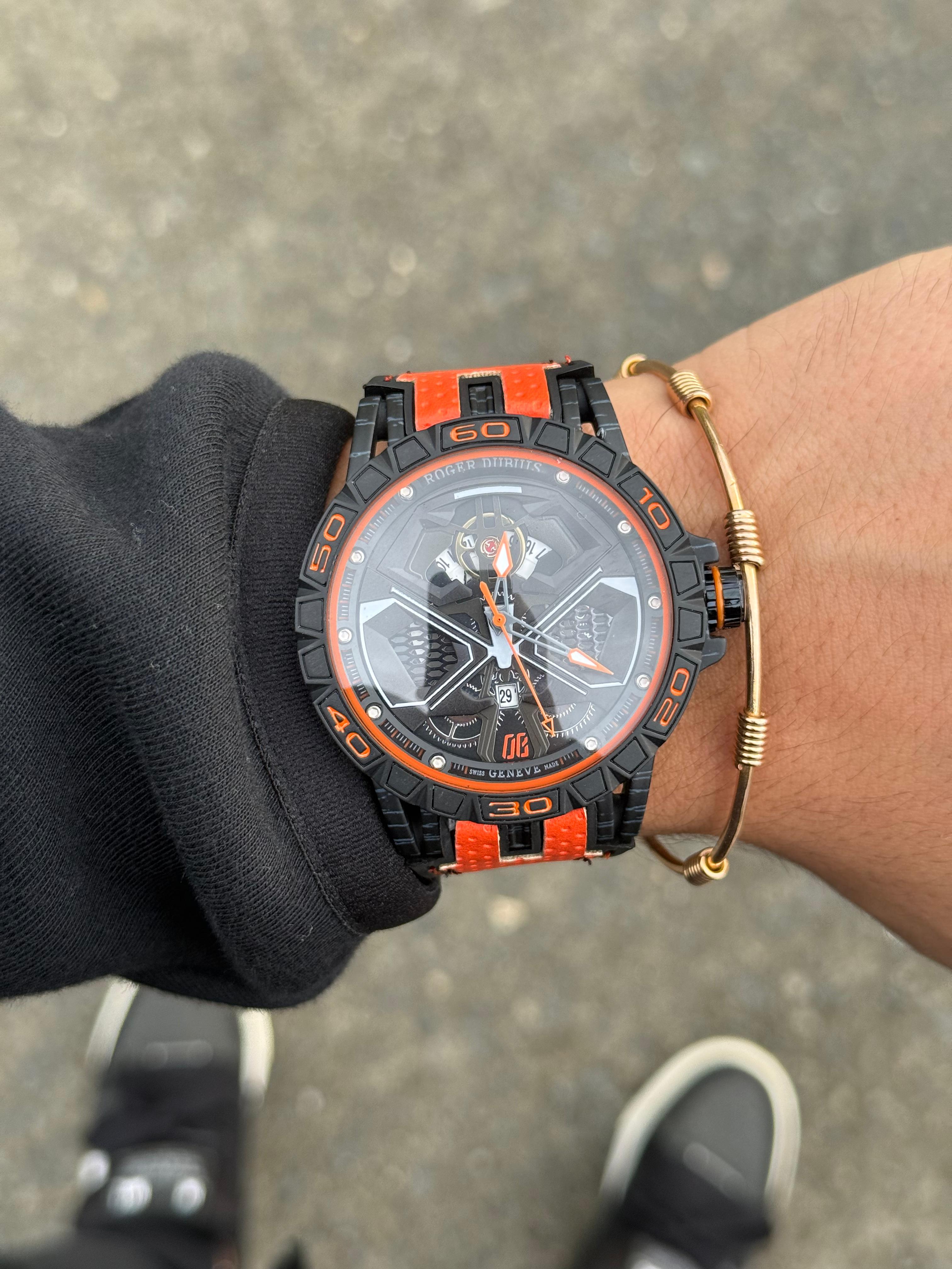 Rger Plus Naranja Tablero Negro