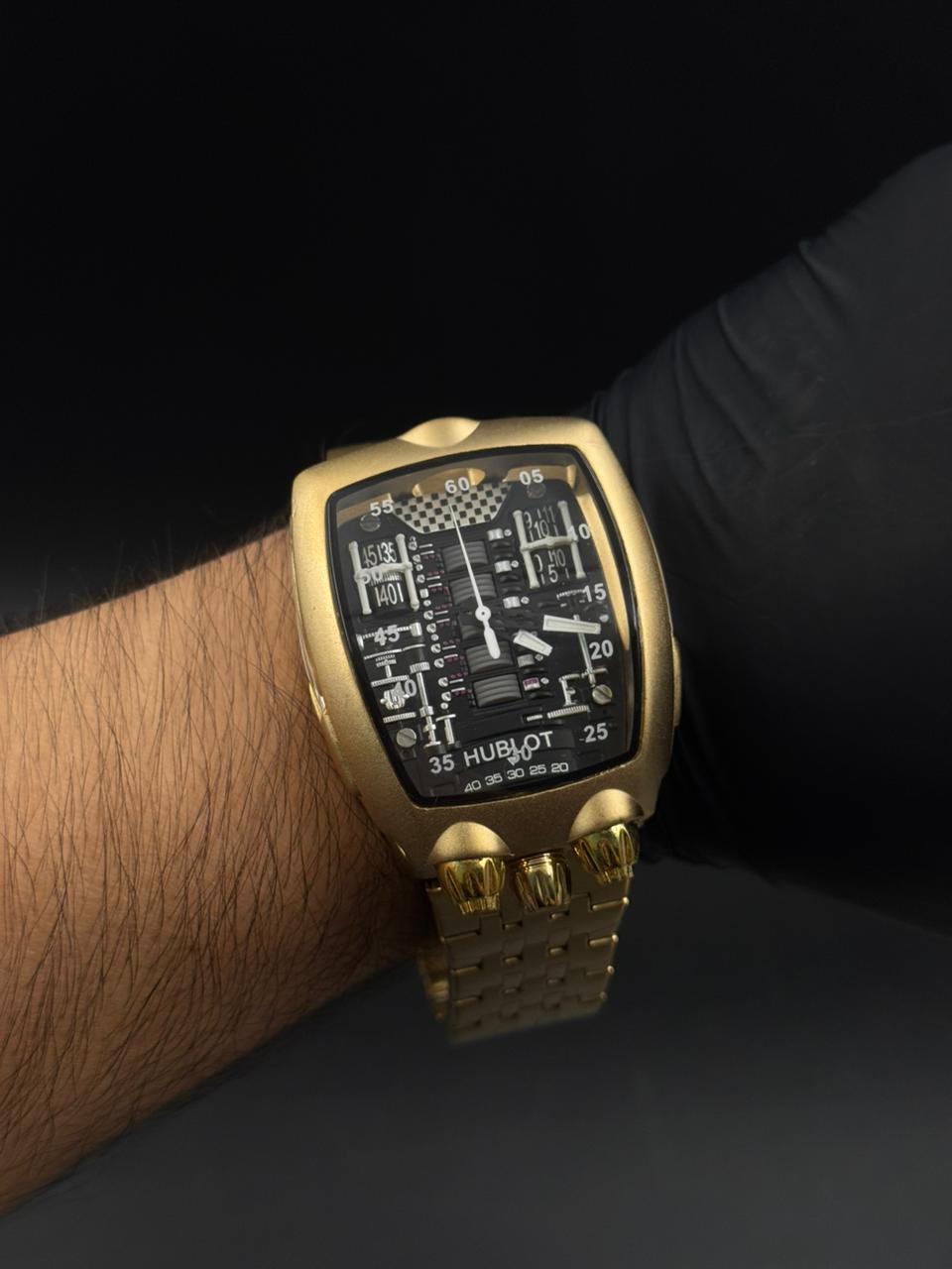 Hblt Metal Dorado - Gris