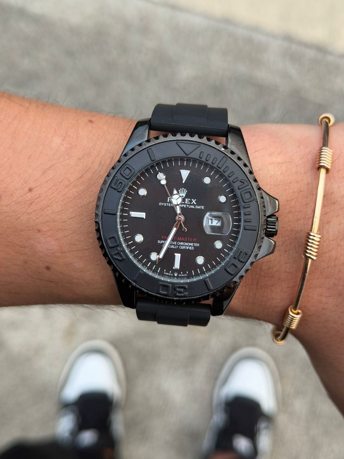 Rlx Goma Negra Tablero Negro