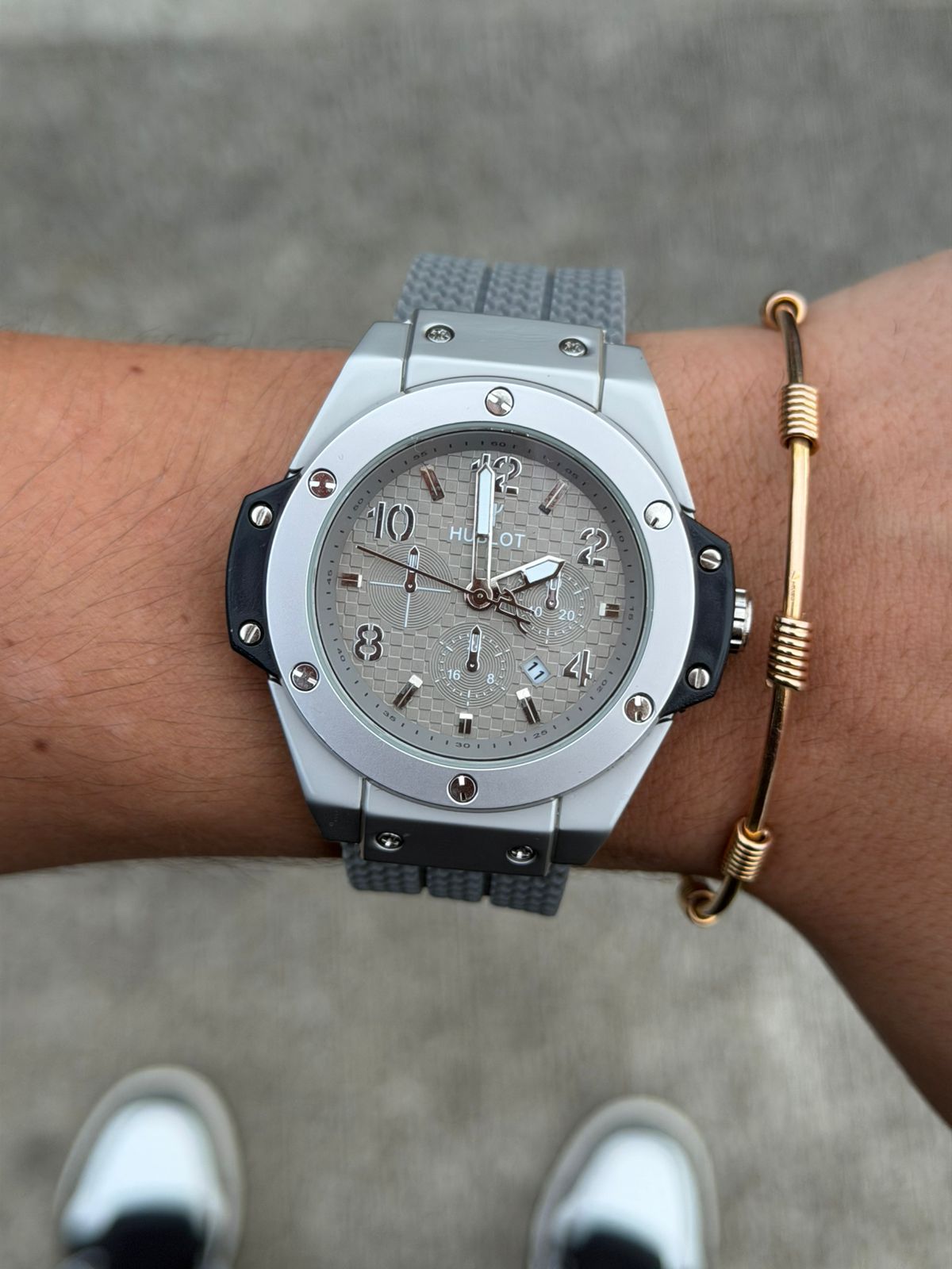 Hblt Goma Gris Tablero Gris