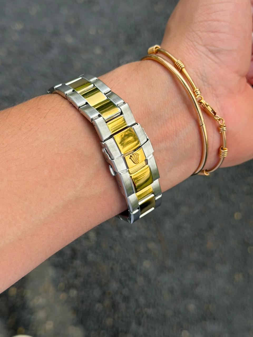 Rlx Daytn Bicolor Dorado Tablero Negro