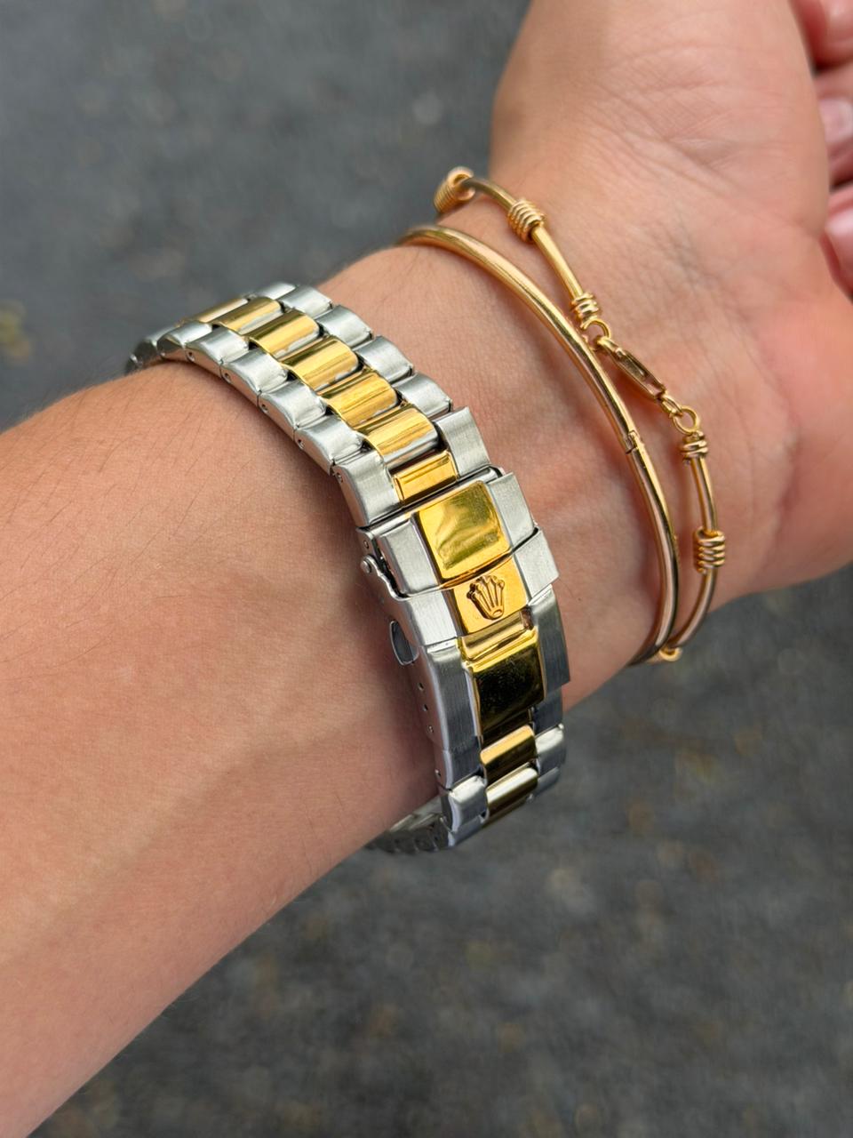 Rlx Diamond Bicolor Dorado Tablero Negro