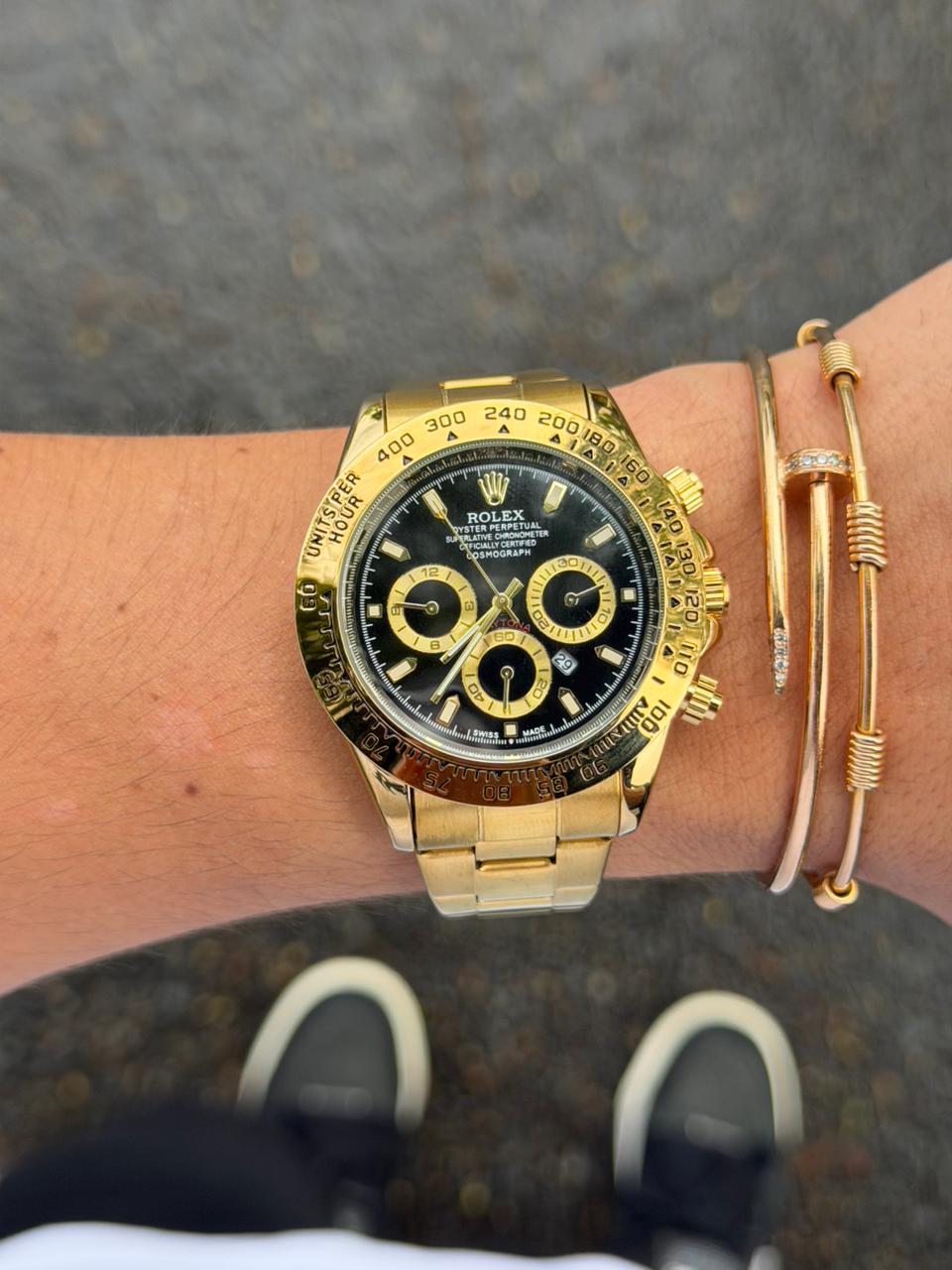 Rlx Daytn Dorado Tablero Negro