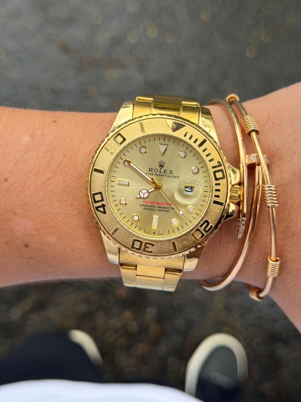 Rlx Yacth Dorado Tablero Dorado