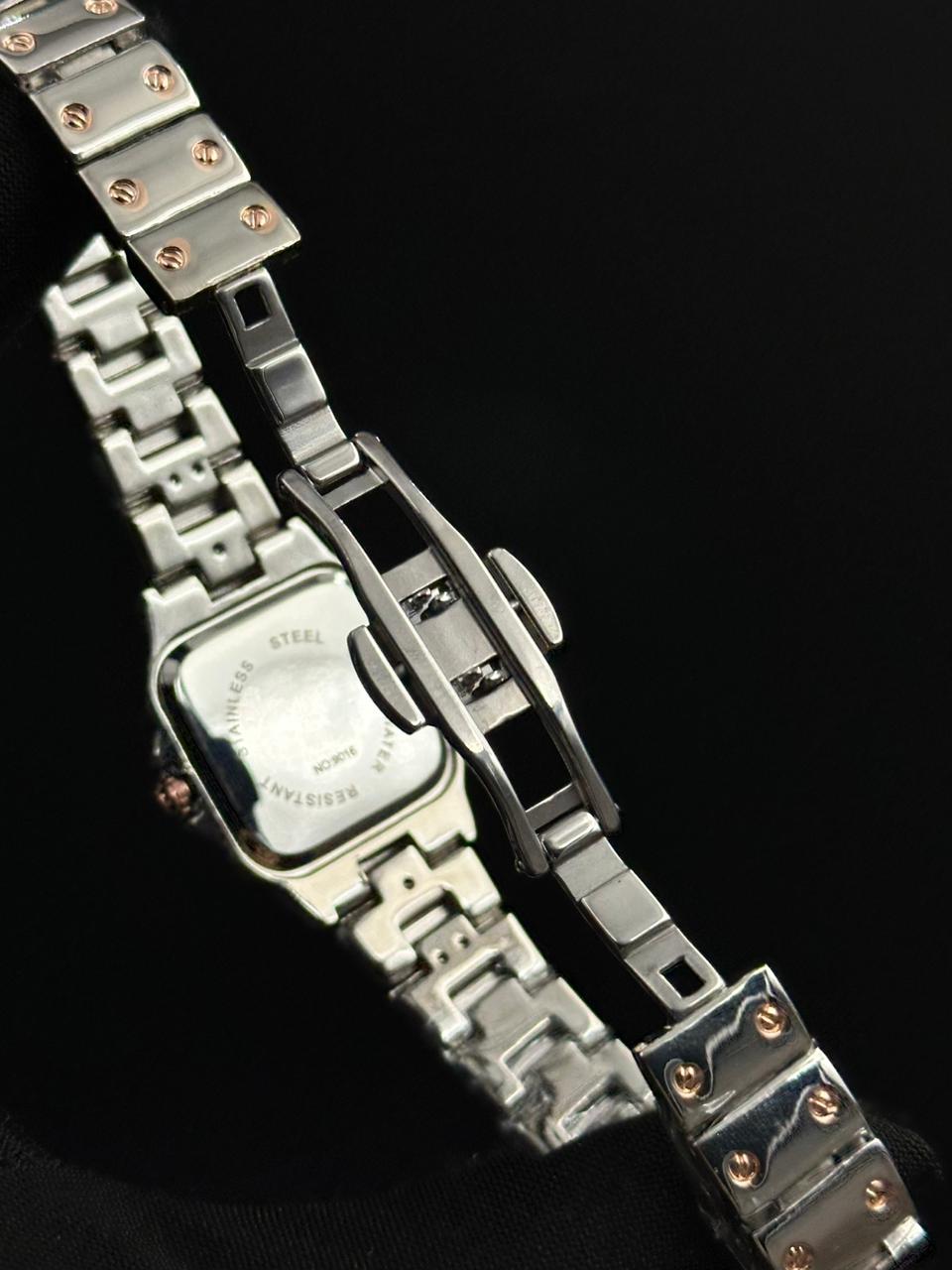 Crtr Rm Mujer Bicolor Oro Rosa Tablero Negro