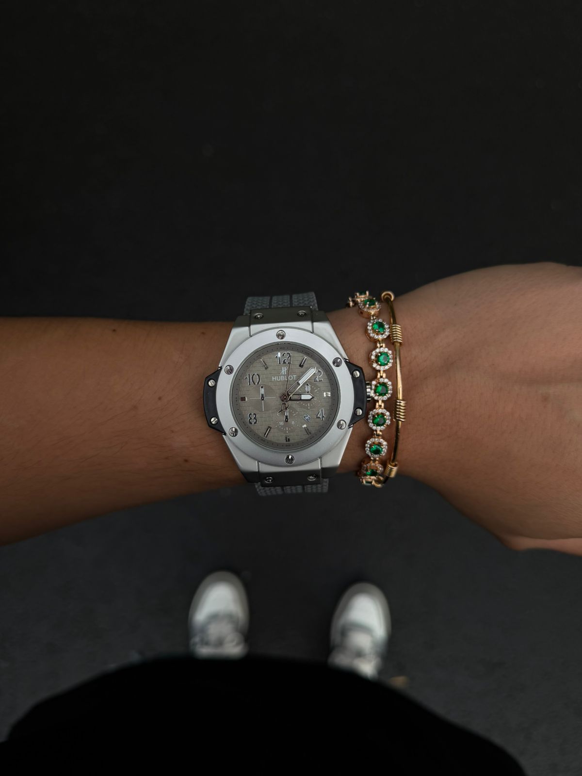 Hblt Goma Gris Tablero Gris