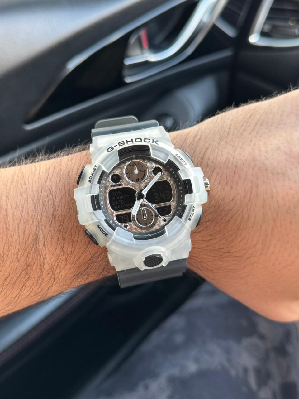 G-Shck WR20 Negro - Gris