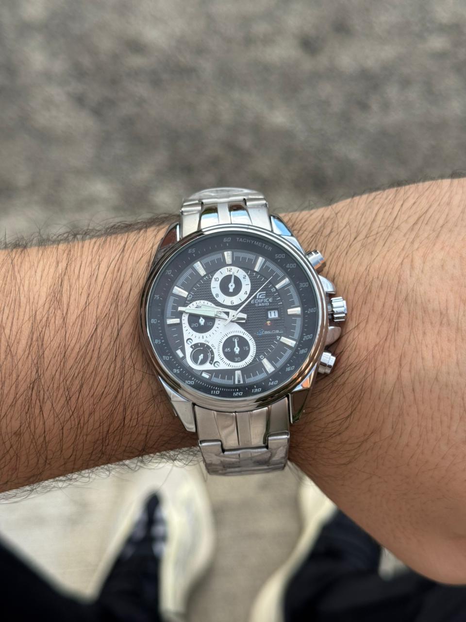 Cso Edfc Plateado Tablero Negro Plateado