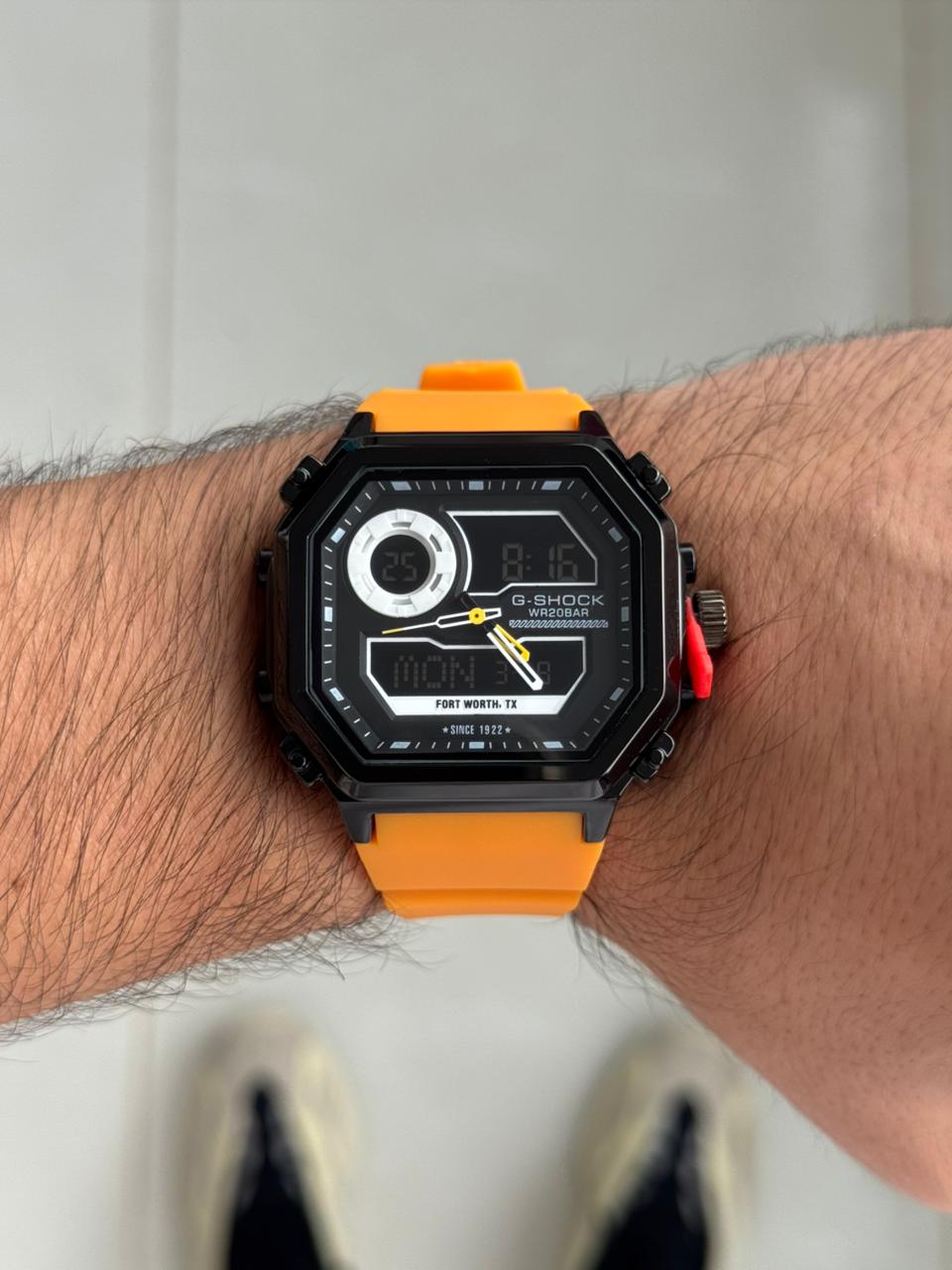 G-Shck Royale Amarillo Tablero Negro